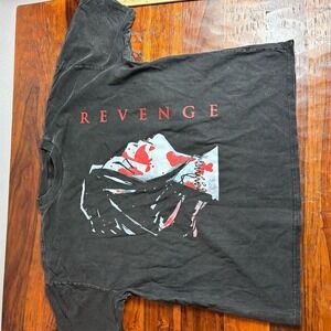 My Chemical Romance "Revenge" Black Graphic T-Shirt 2XL Unisex Band Tee